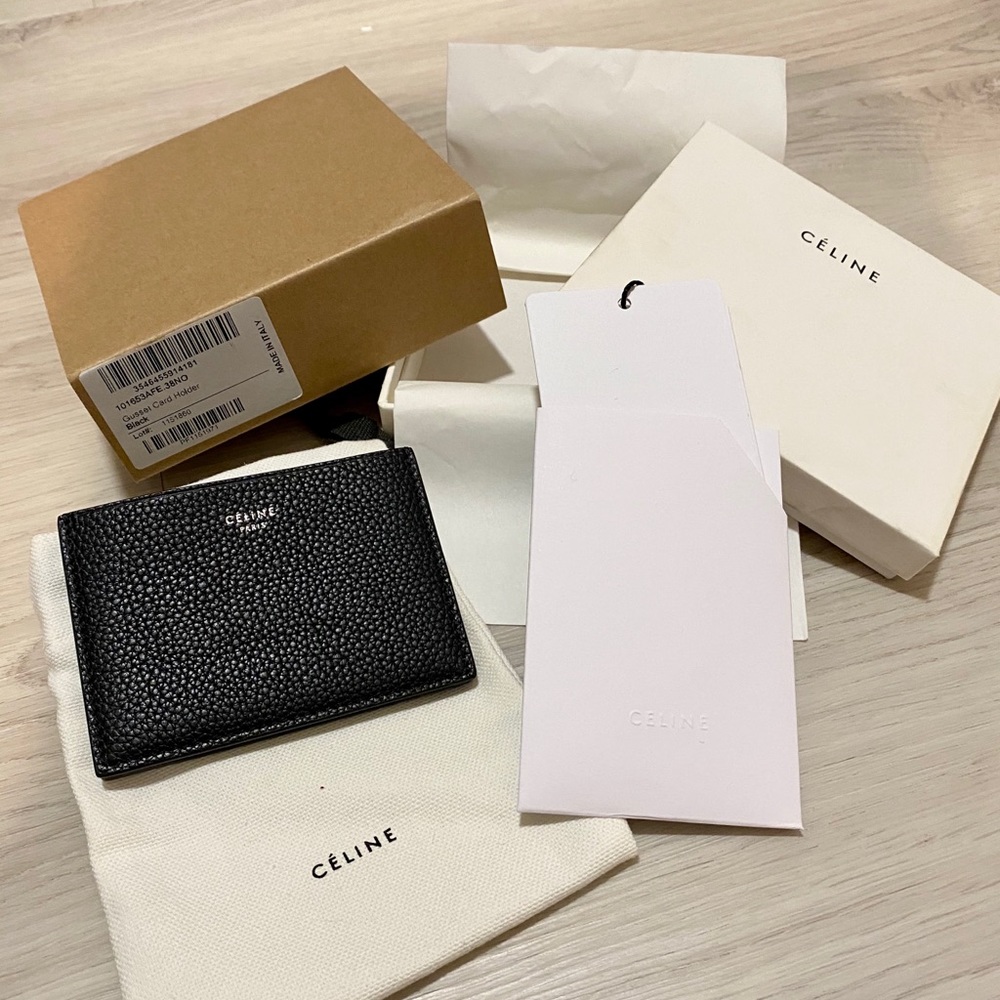Authentic Celine Card Holder